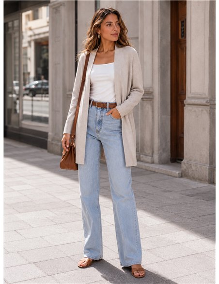 Knit cardigan