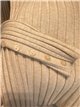 Gerippter Pullover mit Rundhalsausschnitt