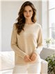 Jersey de punto con rayas en relieve