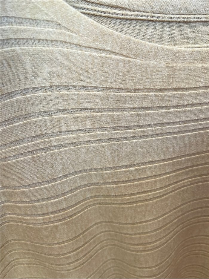 Jersey de punto con rayas en relieve