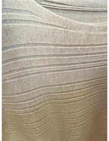 Jersey de punto con rayas en relieve