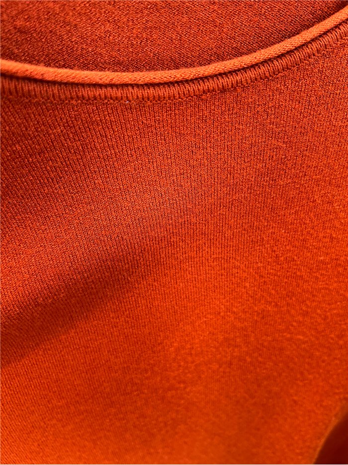 Jersey básico de punto con aberturas