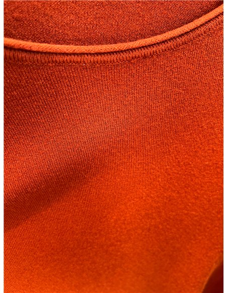 Jersey básico de punto con aberturas