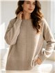 Jersey de punto con costura central