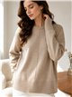 Pull en maille avec détails de couture