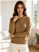 Cardigan basic con tasche