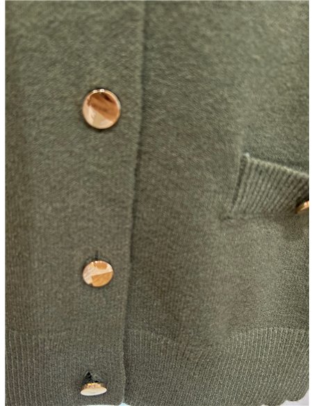 Einfacher Cardigan mit Taschen