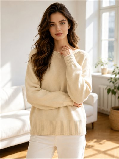 Jersey oversize de punto