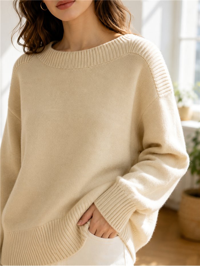Jersey oversize de punto