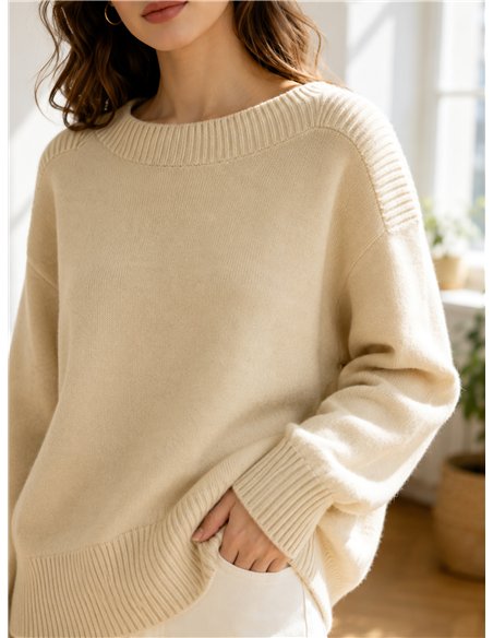 Jersey oversize de punto