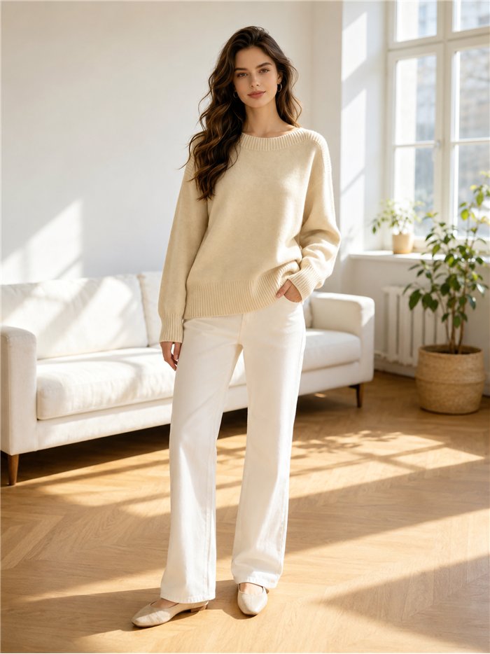 Jersey oversize de punto