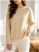Jersey soft con bajo desflecado