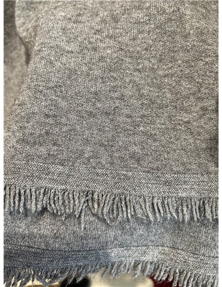 Jersey soft con bajo desflecado