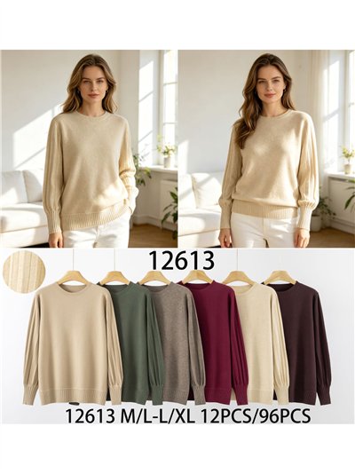 Jersey soft con mangas plisadas 2
