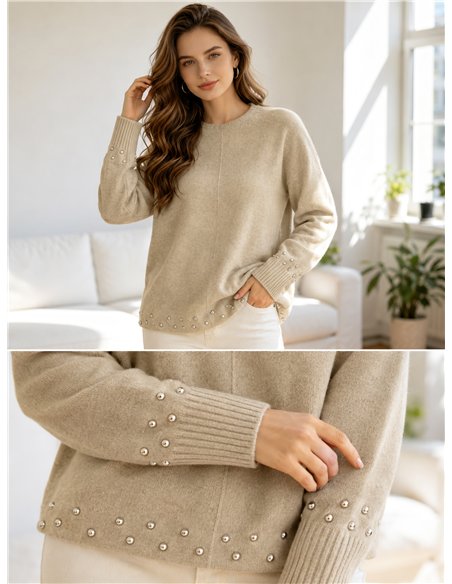 Jersey soft con tachas