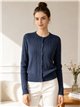 Chaqueta trenzada botones con hilo metalizado