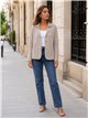 Blazer punto soft bolsillos