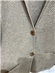Blazer punto soft bolsillos