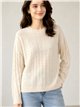 Jersey calado con relieve