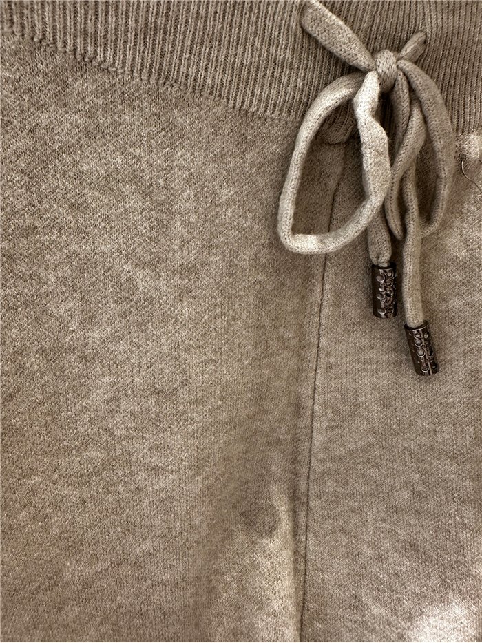 Pantalón punto wide leg