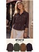Utility shirt with adjustable waist