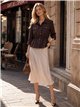 Utility shirt with adjustable waist