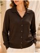 Chaqueta de punto cuello polo