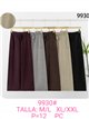 Pantalón wide leg de punto con cordón