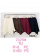 Asymmetrisch geripptes Oversize-Trikot