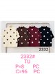 pull à pois oversize