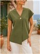 Giacca in maglia con bottoni effetto martellato