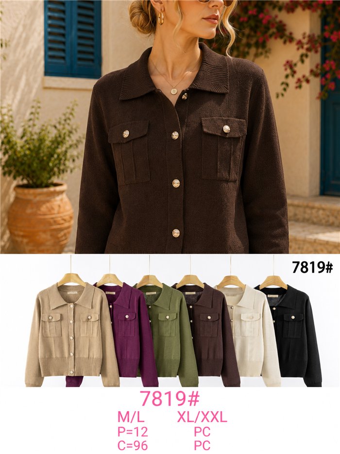 Gilet à poches à rabat