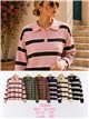 Jersey rayas cuello polo 