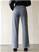 Jeans wide leg estrellas bordadas y tachas