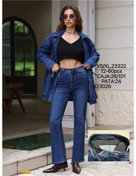 Straight fit tummy control jeans