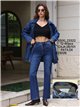 Straight fit tummy control jeans