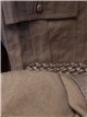 Camicia di raso con cintura e tasche