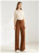 Pantalón punto wide leg