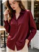 Camisa satinada fluida