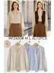 Blusa rayas corazoncitos de terciopelo