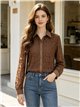 Camisa encaje floral