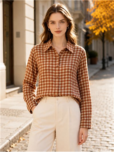 Camisa vichy clásica