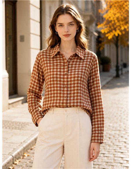 Camisa vichy clásica