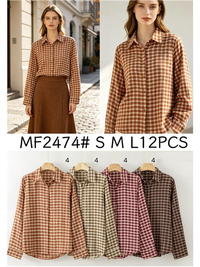 Camisa vichy clásica 2