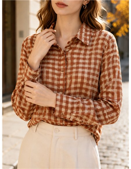 Camisa vichy clásica