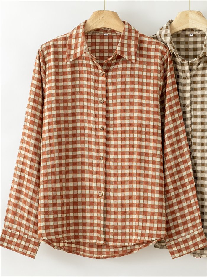 Camisa vichy clásica