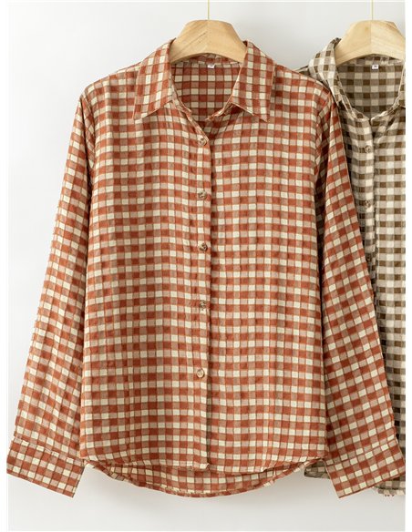Camisa vichy clásica