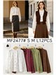 Blusa corazoncitos bordados y volante
