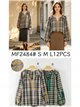 Blusa cuadros con bordado