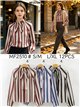 Blusa rayas con lazada